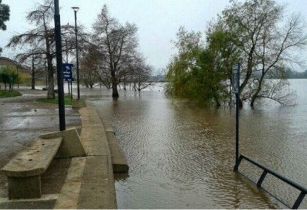 Entre R�os: 40 familias evacuadas por la crecida del R�o Uruguay