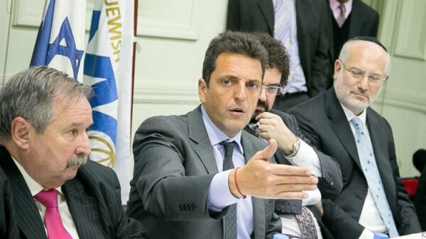 Massa en Israel: Tenemos que invertir en seguridad para que la gente viva m�s tranquila