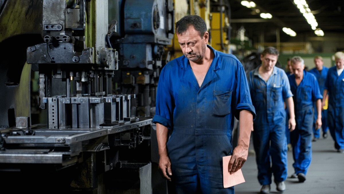 La Industria es el sector más golpeado por la caída del empleo en el ultimo año